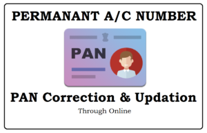 correction in pan card