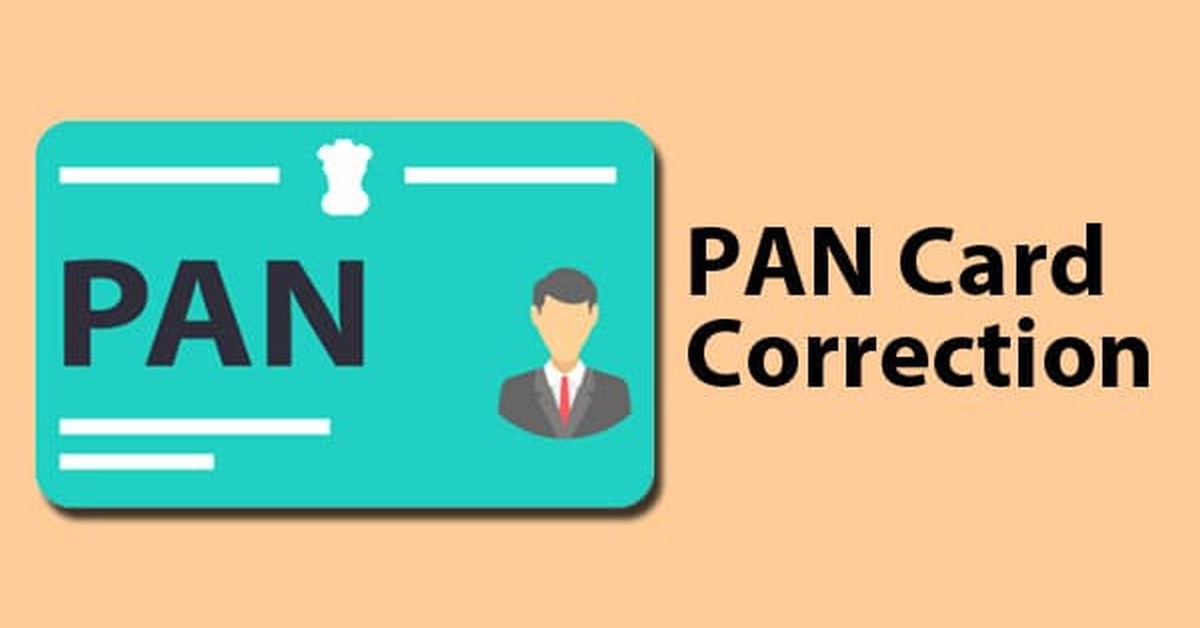 correction in pan card